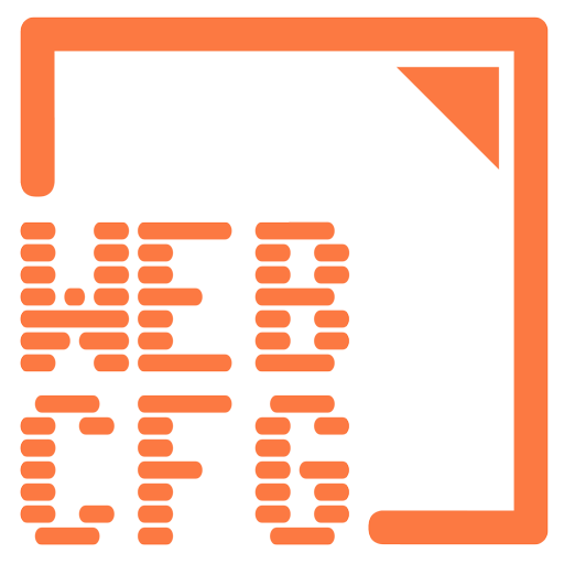 WebCFG logo